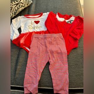 Little Treasure Christmas 3 piece set 24 months